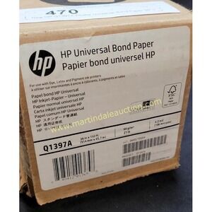 HEWLETT PACKARD HP Q1397A INKJET UNIVERSAL BOND PAPER 36" X 150'